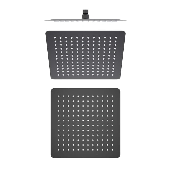 Casa Fixtures - Shower Head - Quadra 12" Metal Rain Shower Head 2mm Ultra Thin Profile (RS103)