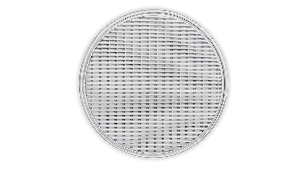 Infinity Drain - 5" Round Center Drain - RWD 5 Wedge Wire Series Drain (Complete Kit)