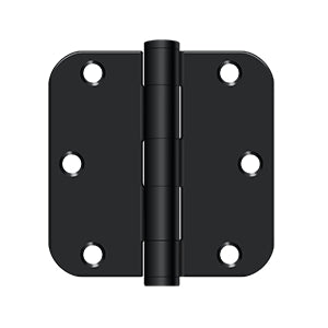 Deltana - Steel Hinges - 3-1/2" x 3-1/2" Heavy Duty Door Hinge 5/8" Radius Corner (Pairs)