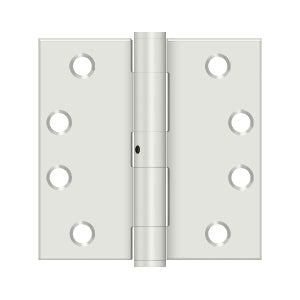 Deltana - Steel Hinges - 4" x 4" NRP Heavy Duty Door Hinge Square Corner (Pairs)