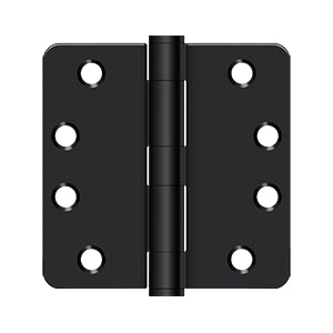 Deltana - Steel Hinges - 4" x 4" Heavy Duty Door Hinge 1/4" Radius Corner (Pairs)
