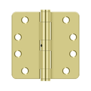 Deltana - Steel Hinges - 4" x 4" NRP Heavy Duty Door Hinge 1/4" Radius Corner (Pairs)