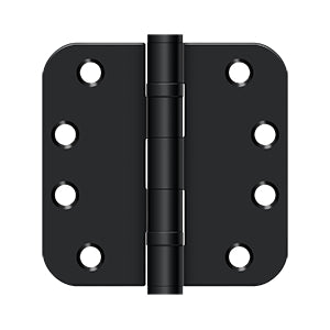 Deltana - Steel Hinges - 4" x 4" Heavy Duty Ball Bearing Door Hinge 5/8" Radius Corner (Pairs)