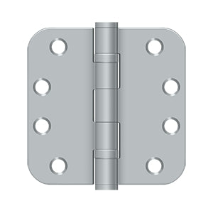 Deltana - Steel Hinges - 4" x 4" Heavy Duty Ball Bearing Door Hinge 5/8" Radius Corner (Pairs)