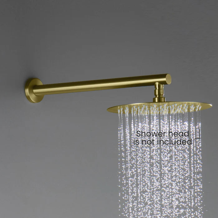 Casa Fixtures - Shower Arm - Halo 16" Wall Mounted Shower Arm (SA1600)