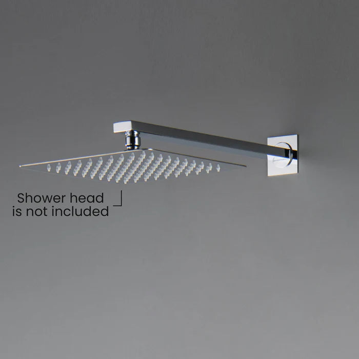 Casa Fixtures - Shower Arm - Quadra 16" Wall Mounted Shower Arm (SA1601)