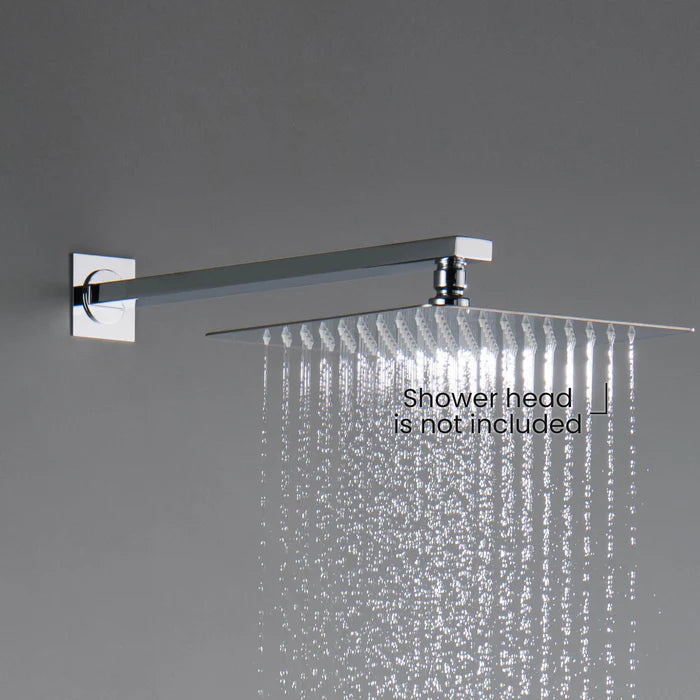 Casa Fixtures - Shower Arm - Quadra 16" Wall Mounted Shower Arm (SA1601)