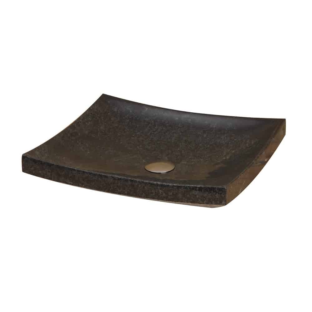 Lenova Sinks - Above Counter - SAC-07 Stone Bathroom Sink - 18″ x 16″ x 4″