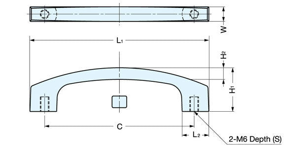 Sugatsune SAZ Handle Pull