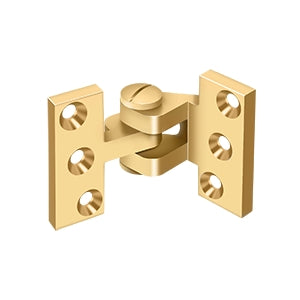 Deltana - Solid Brass Hinges - Intermediate Pivot Door Hinge (Pairs)