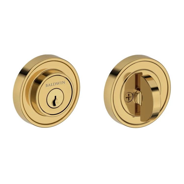 Baldwin - Reserve Collection - Deadbolts - Recessed Round Deadbolt