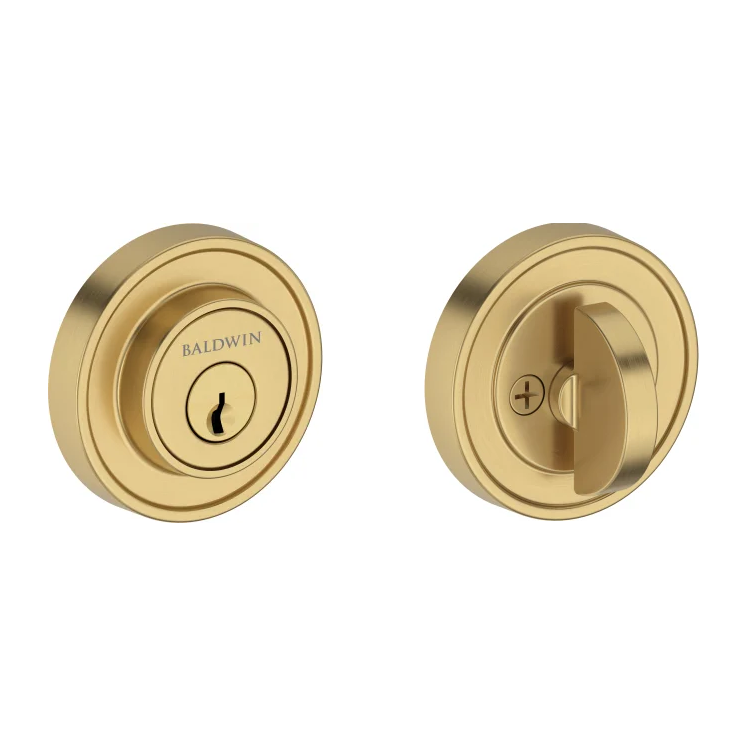 Baldwin - Reserve Collection - Deadbolts - Recessed Round Deadbolt
