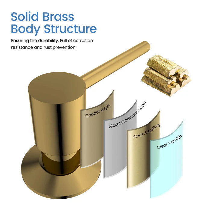 Casa Fixtures - Kitchen Accessories - Kitchen Soap Dispenser (SD-1)