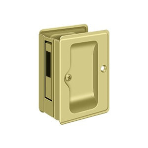 Deltana - Pocket Door Locks - 3-1/4" x 2-1/4" Heavy Duty Adjustable Sliding Door Receiver