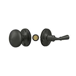 Deltana - Screen & Storm Door Latches - Storm Door Latch, Round, Tubular Lock (SDL980)
