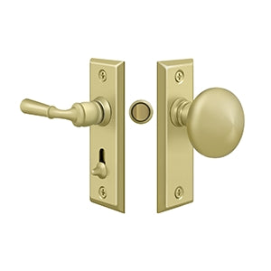 Deltana - Screen & Storm Door Latches - Storm Door Latch, Rectangular, Tubular Lock (SDLS480)
