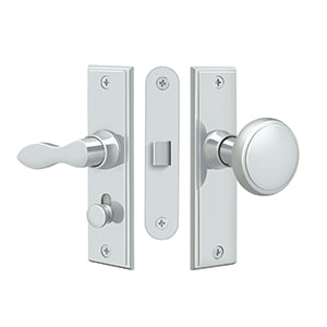 Deltana - Screen & Storm Door Latches - Storm Door Latch, Square, Mortise Lock (SDML334)