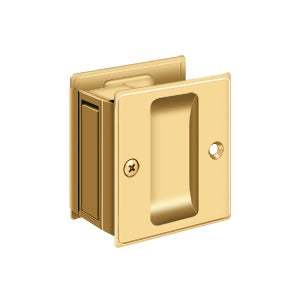 Deltana - Pocket Door Locks - 2-1/2" x 2-3/4" Sliding Door Lock Passage