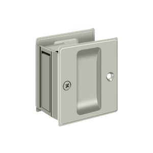 Deltana - Pocket Door Locks - 2-1/2" x 2-3/4" Sliding Door Lock Passage