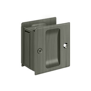 Deltana - Pocket Door Locks - 2-1/2" x 2-3/4" Sliding Door Lock Passage