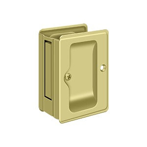 Deltana - Pocket Door Locks - 3-1/4" x 2-1/4" Heavy Duty Adjustable Sliding Door Passage