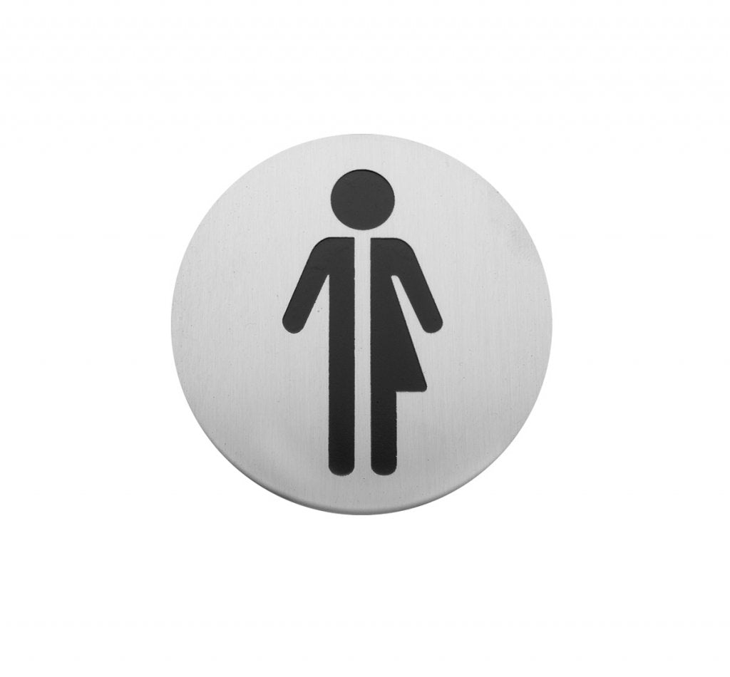 Linnea - Door Accessories - SGN-76R5 Round All Gender Door Sign