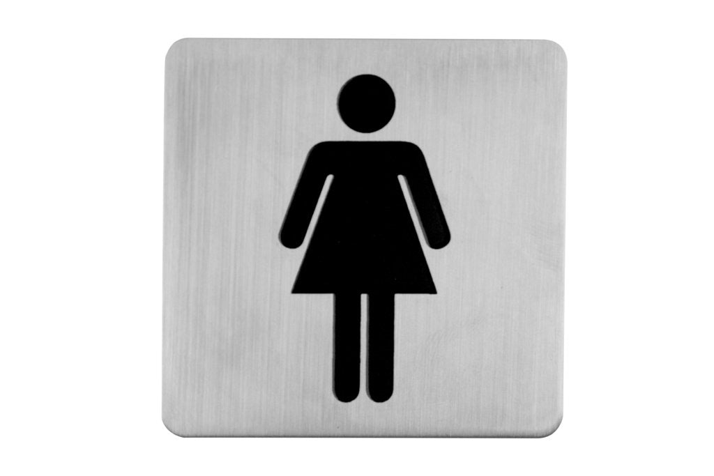 Linnea - Door Accessories - SGN-76S2 Square Women Door Sign