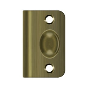 Deltana - Strike Plate For Adjustable Drive-In Ball Catch