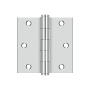 Deltana - Stainless Steel Hinges - 3" x 3" Door Hinge Square Corner (Pairs)