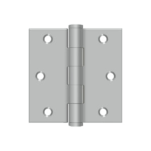 Deltana - Stainless Steel Hinges - 3" x 3" Door Hinge Square Corner (Pairs)