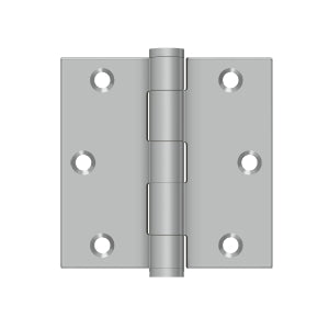 Deltana - Stainless Steel Hinges - 3-1/2" x 3-1/2" Door Hinge Square Corner (Pairs)