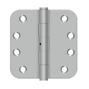Deltana - Stainless Steel Hinges - 4" x 4" NRP Residential Door Hinge 5/8" Radius Corner (Pairs)