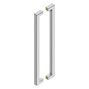 Deltana - Modern Door Pulls - 24" Contemporary Door Pull (Back-To-Back)