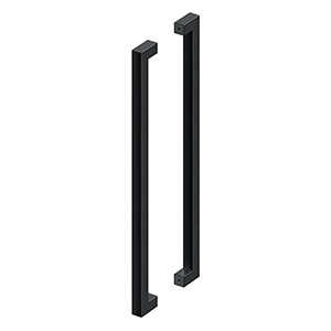 Deltana - Modern Door Pulls - 36" Extra Large Contemporary Door Pull (Back-To-Back)