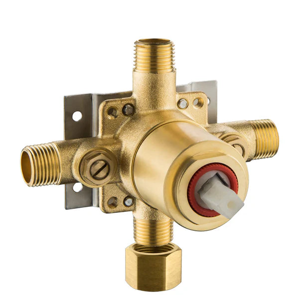 Casa Fixtures - Rough-in Valves - Single Function Pressure Balance Shower System Rough-in Valve with Cartridge (SV1-1)