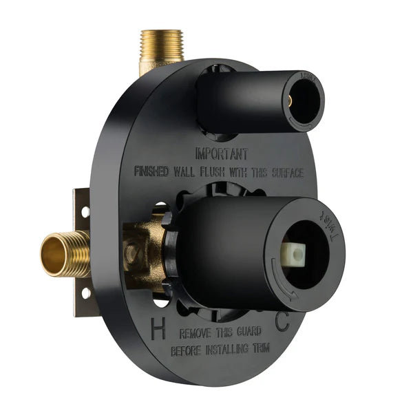 Casa Fixtures - Rough-in Valves - 3 Function Pressure Balance Shower System Rough-in Valve with Cartridge (SV1-3)