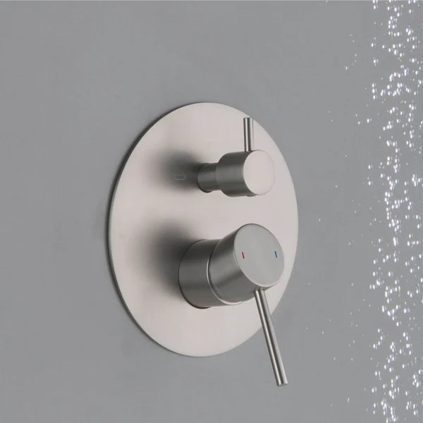 Casa Fixtures - Valve Trim Plate - Halo 3 Function Rough-in Valve Trim Plate (SVT1-3)