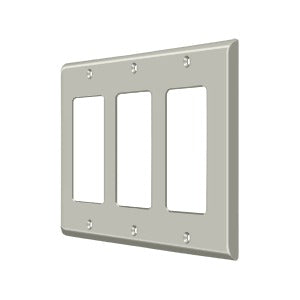 Deltana - Switch Plates - Triple Rocker