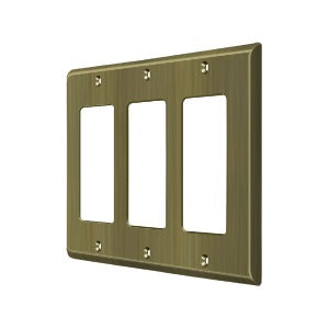 Deltana - Switch Plates - Triple Rocker