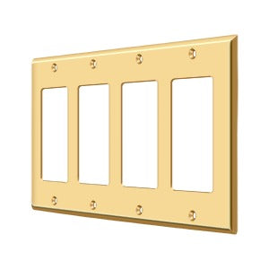 Deltana - Switch Plates - Quadruple Rocker