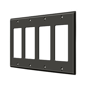 Deltana - Switch Plates - Quadruple Rocker