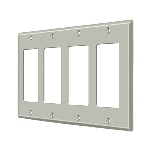 Deltana - Switch Plates - Quadruple Rocker