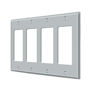 Deltana - Switch Plates - Quadruple Rocker