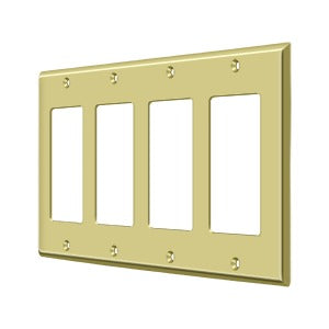 Deltana - Switch Plates - Quadruple Rocker