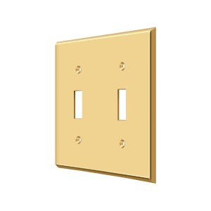Deltana - Switch Plates - Double Standard