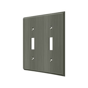 Deltana - Switch Plates - Double Standard