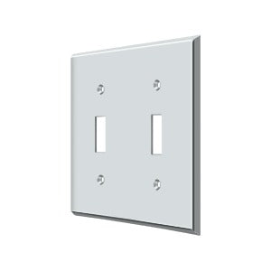 Deltana - Switch Plates - Double Standard