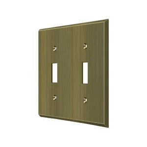 Deltana - Switch Plates - Double Standard