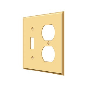 Deltana - Switch Plates - Single Switch/Double Outlet
