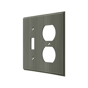 Deltana - Switch Plates - Single Switch/Double Outlet